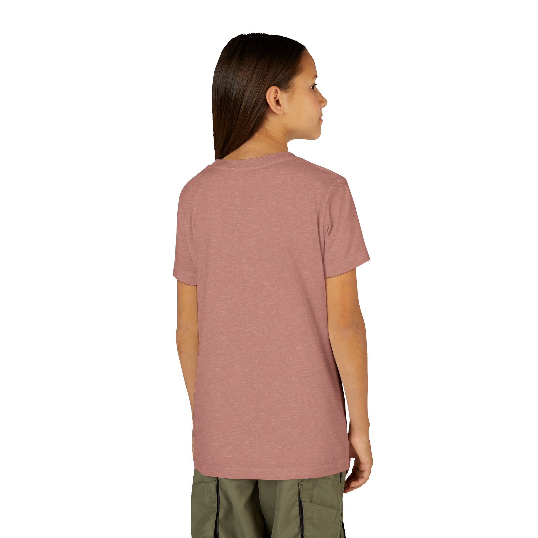 Youth Tee — "Stay True and Be You" Rainbow Script Kids T-Shirt
