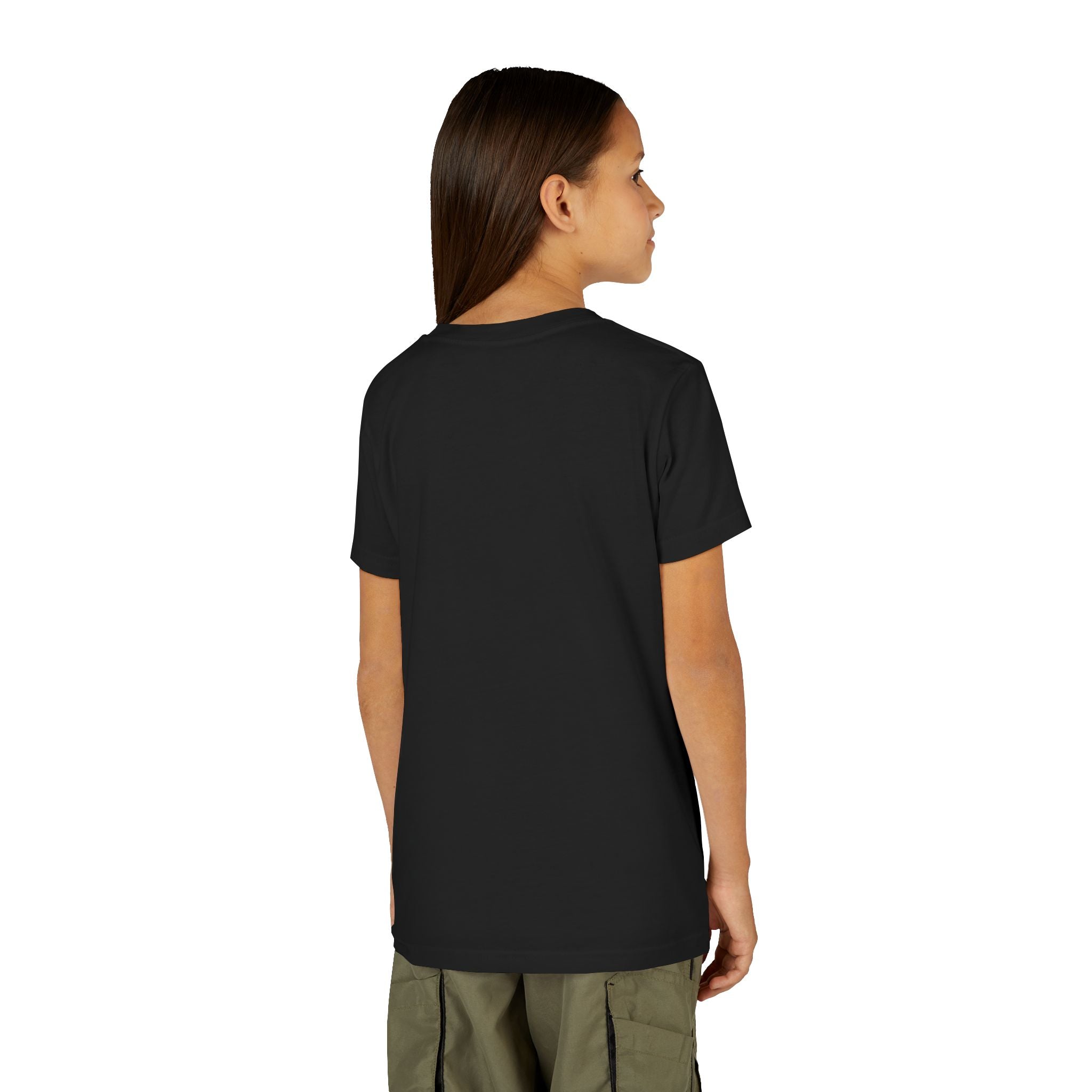 Youth Tee — "Stay True and Be You" Rainbow Script Kids T-Shirt
