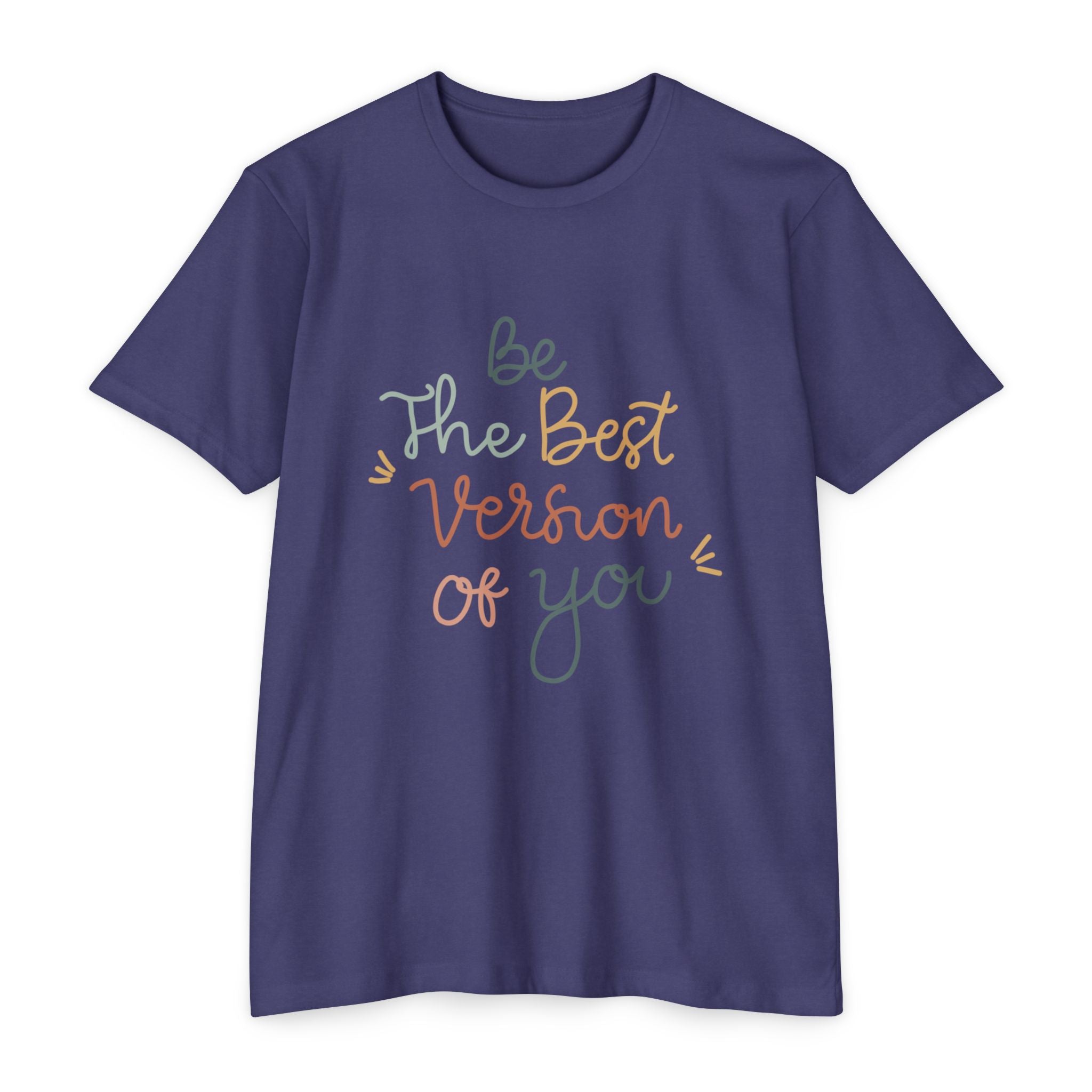 Inspirational "Be The Best Version Of You" T-Shirt — Motivational Women's Tee