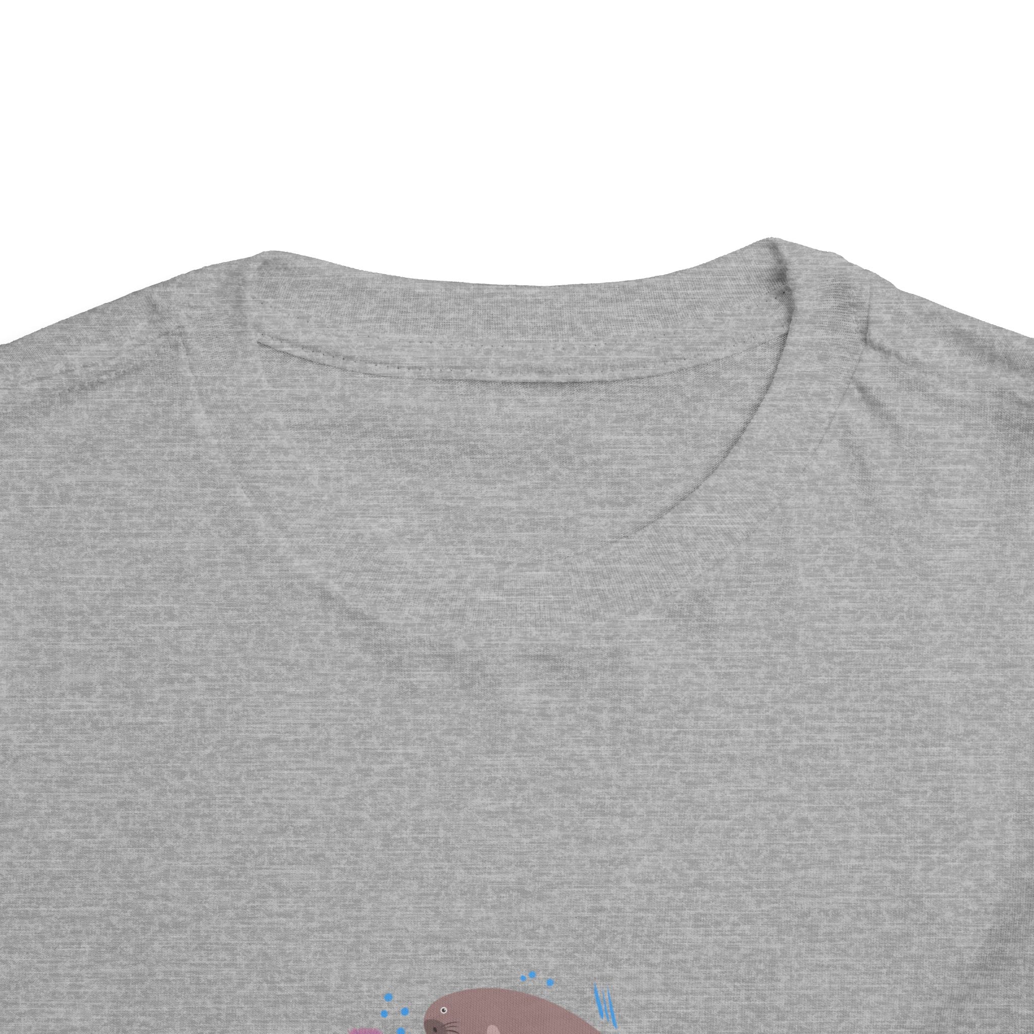 Toddler Tee — Cute Ocean Animals Circle Graphic