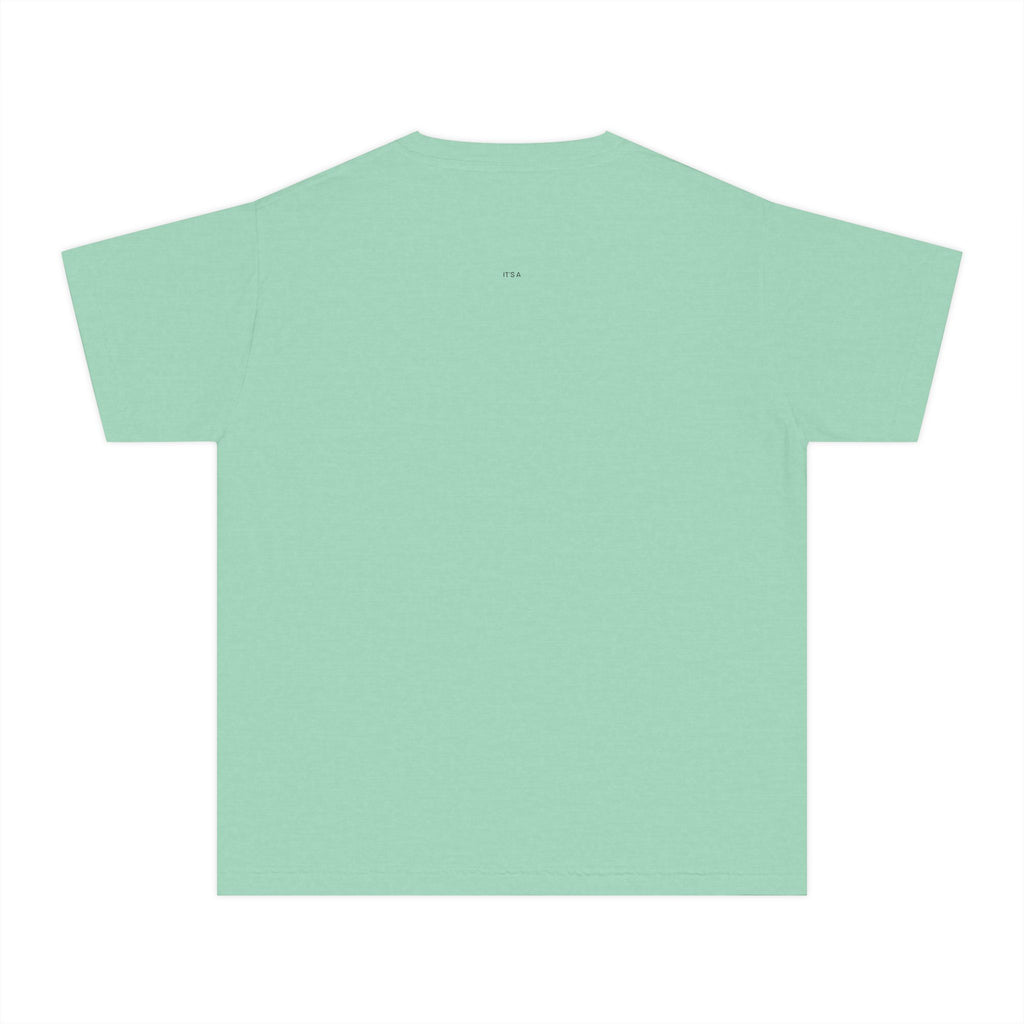 Kids Plain Colored T-Shirt — Classic Youth Midweight Tee