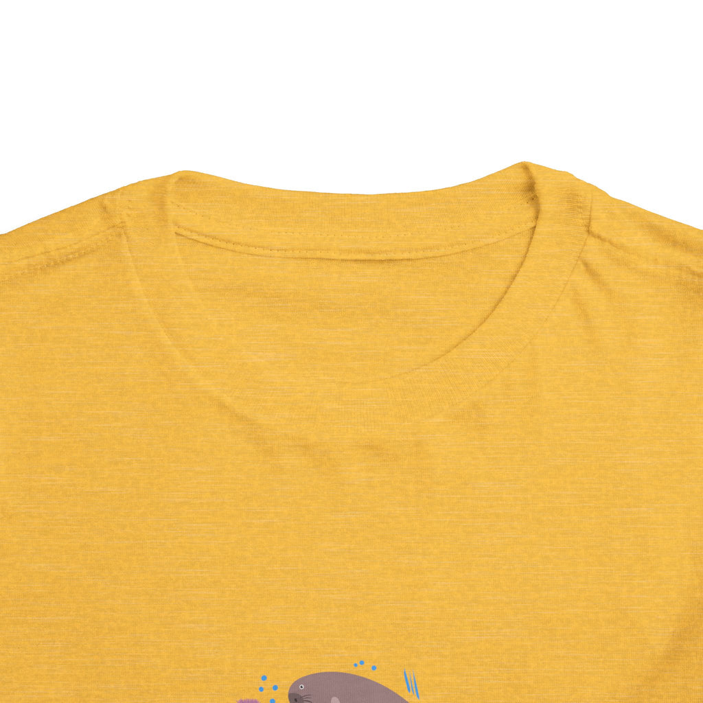 Toddler Tee — Cute Ocean Animals Circle Graphic