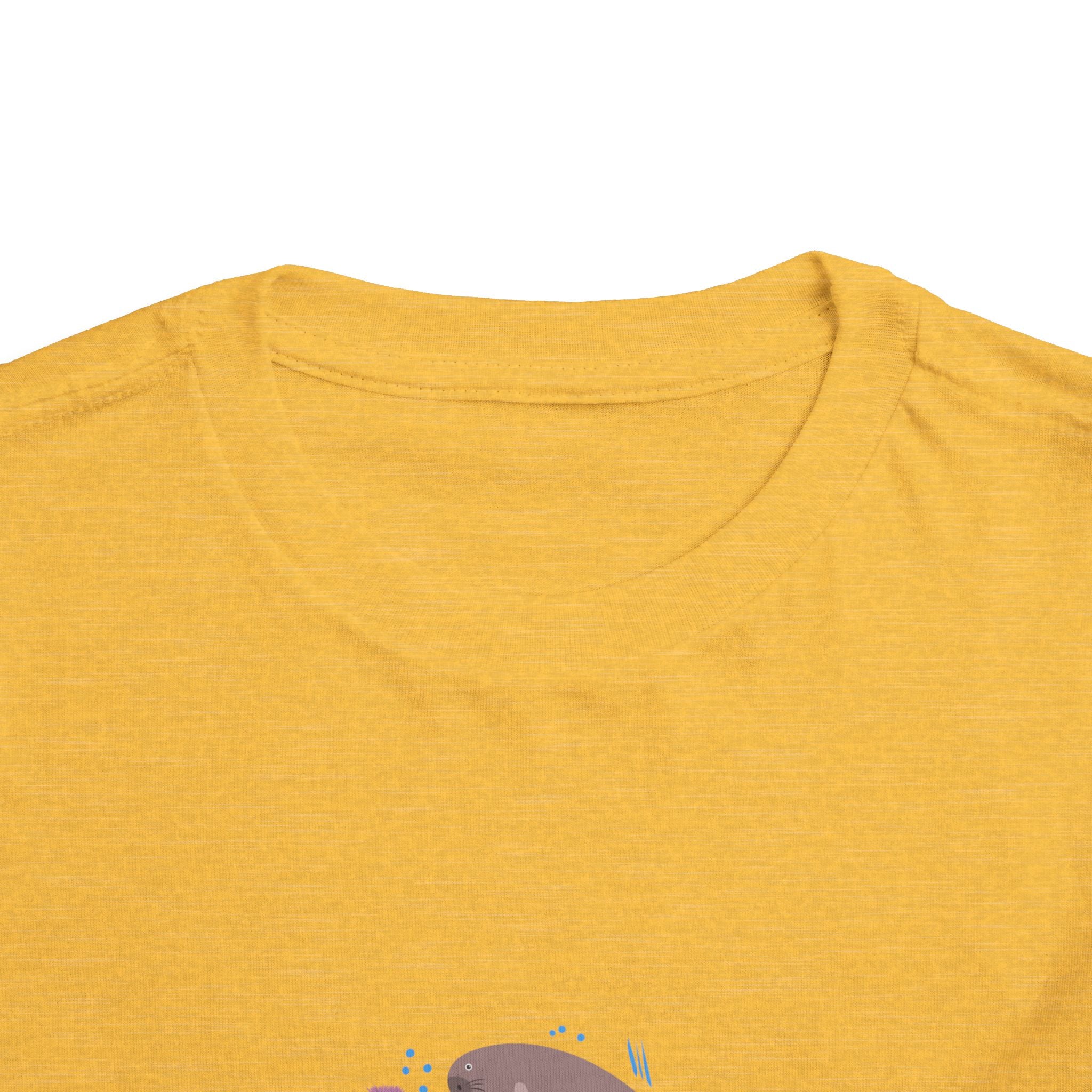 Toddler Tee — Cute Ocean Animals Circle Graphic