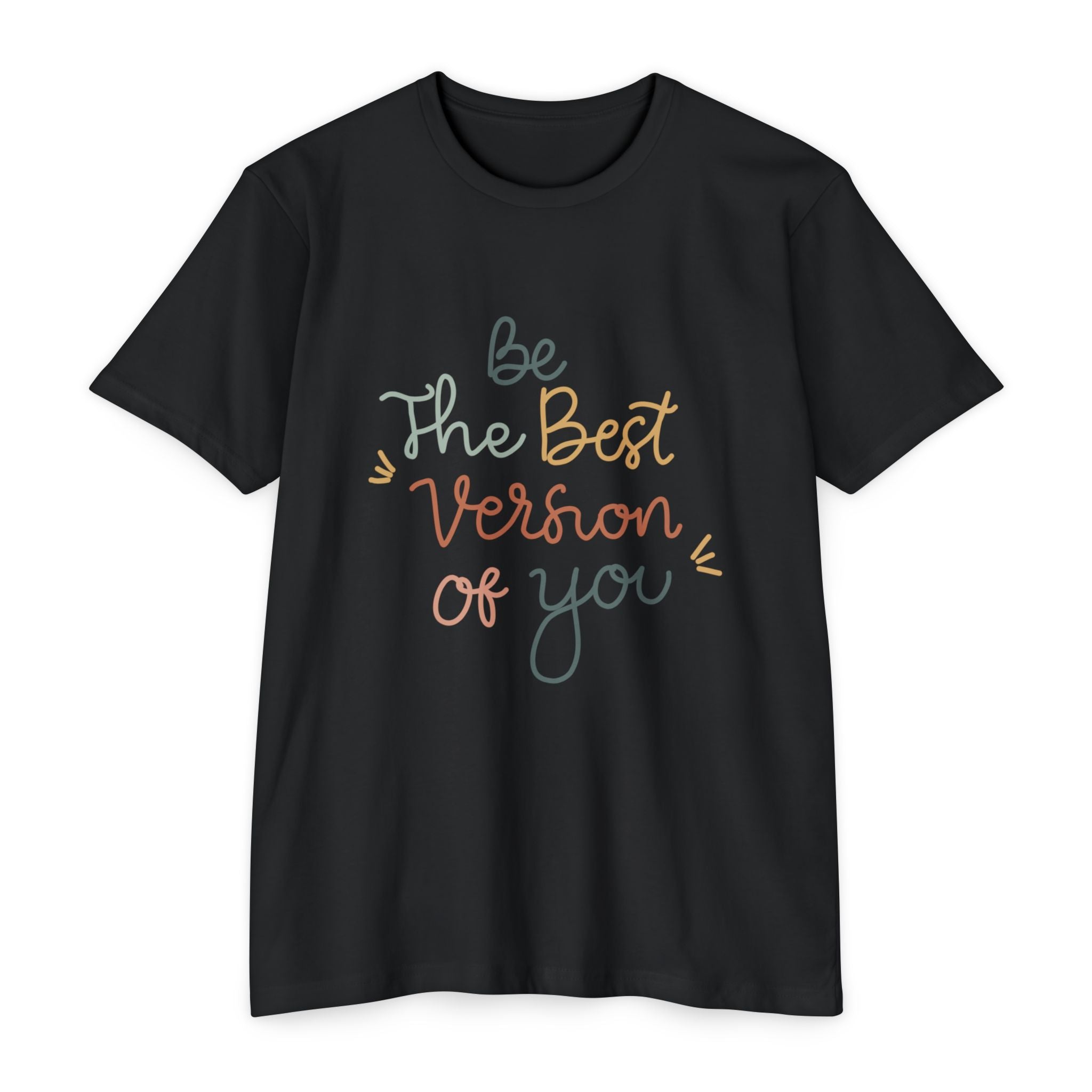 Inspirational "Be The Best Version Of You" T-Shirt — Motivational Women's Tee