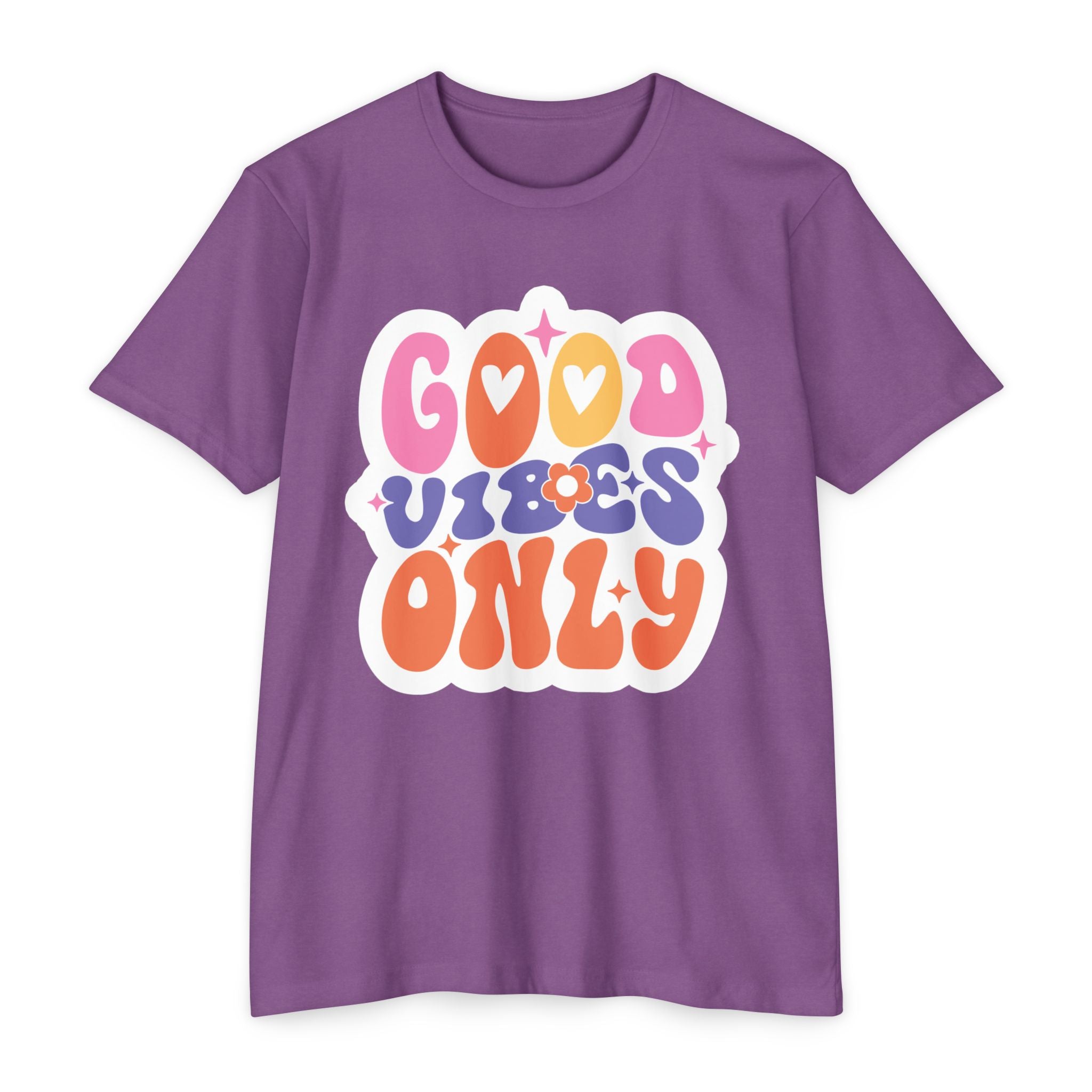Women’s Boyfriend Tee "Good Vibes Only" - Comfortable Women's T-Shirt