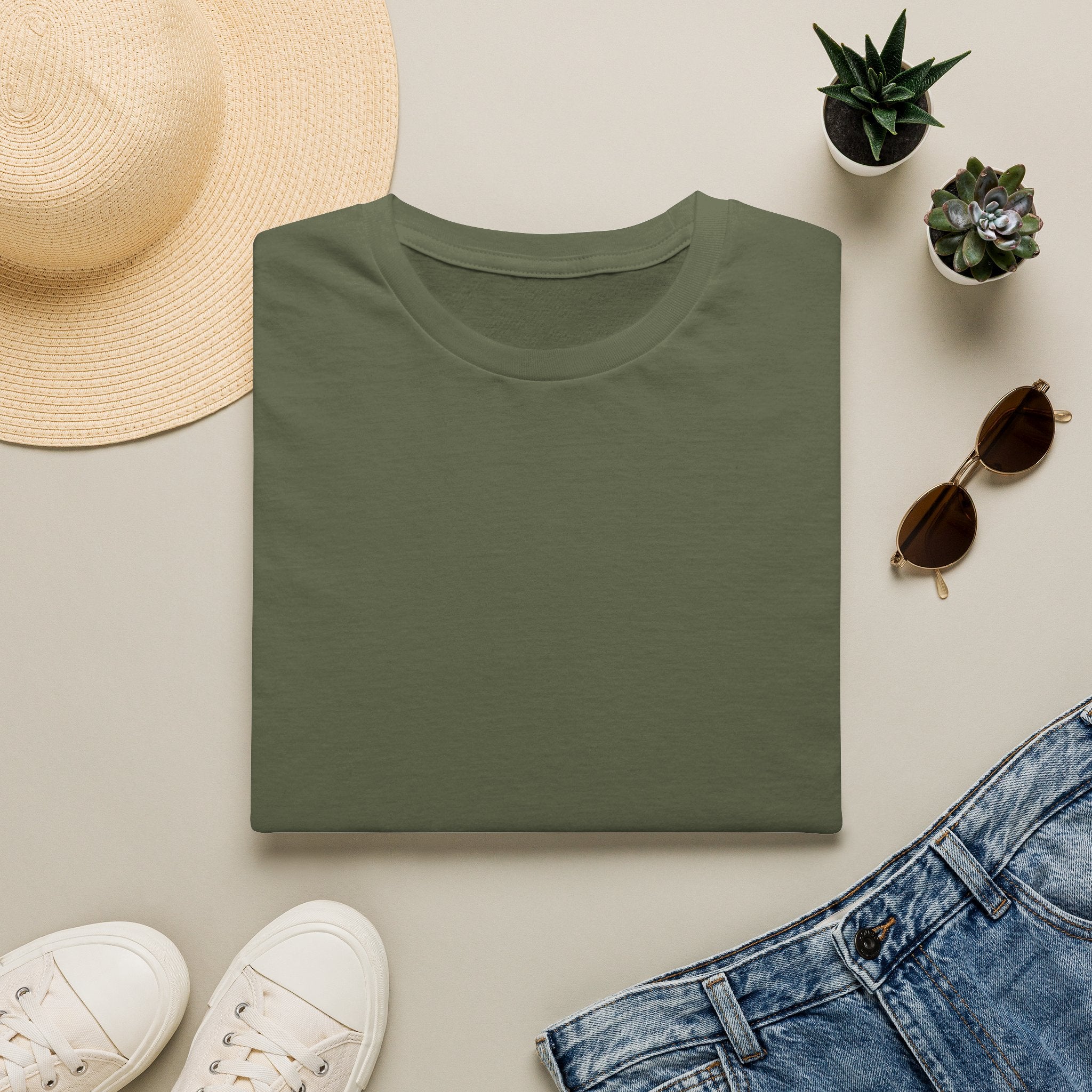 Classic Plain T-Shirt — Minimal Everyday Tee