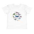 Toddler Tee — Cute Ocean Animals Circle Graphic