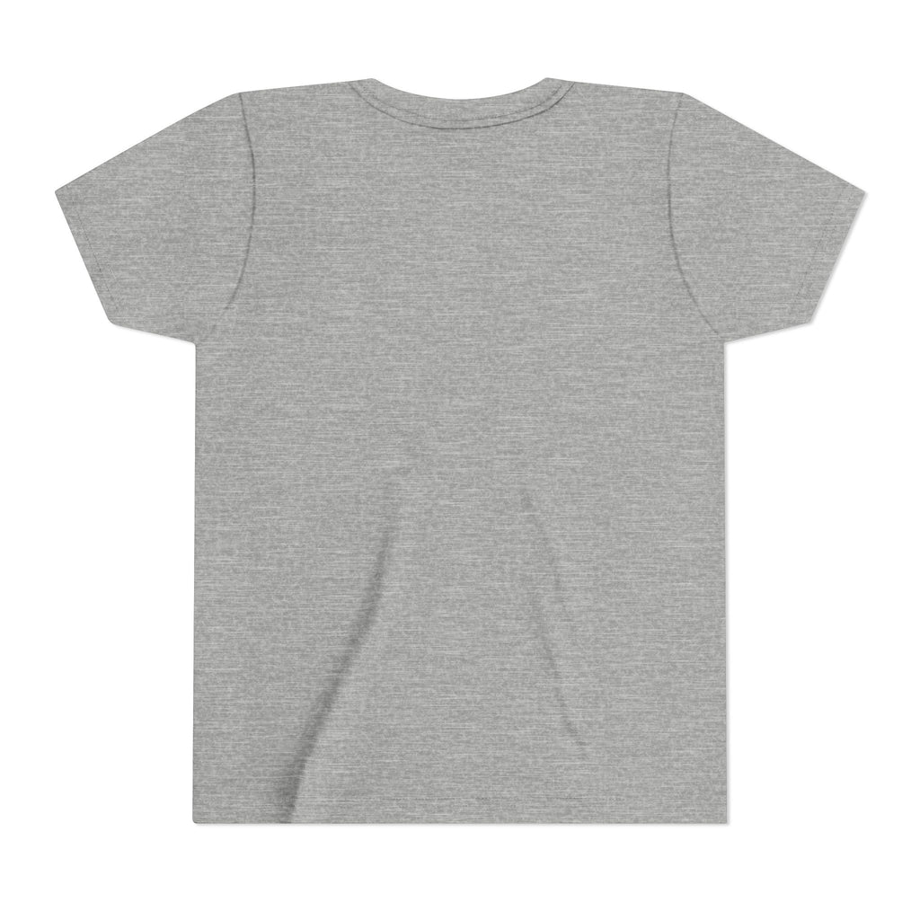 Youth Tee — "Stay True and Be You" Rainbow Script Kids T-Shirt