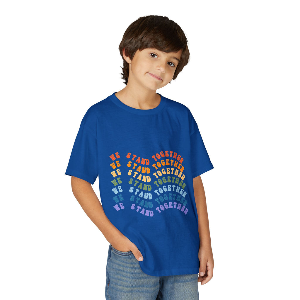 Youth Rainbow "We Stand Together" T-Shirt