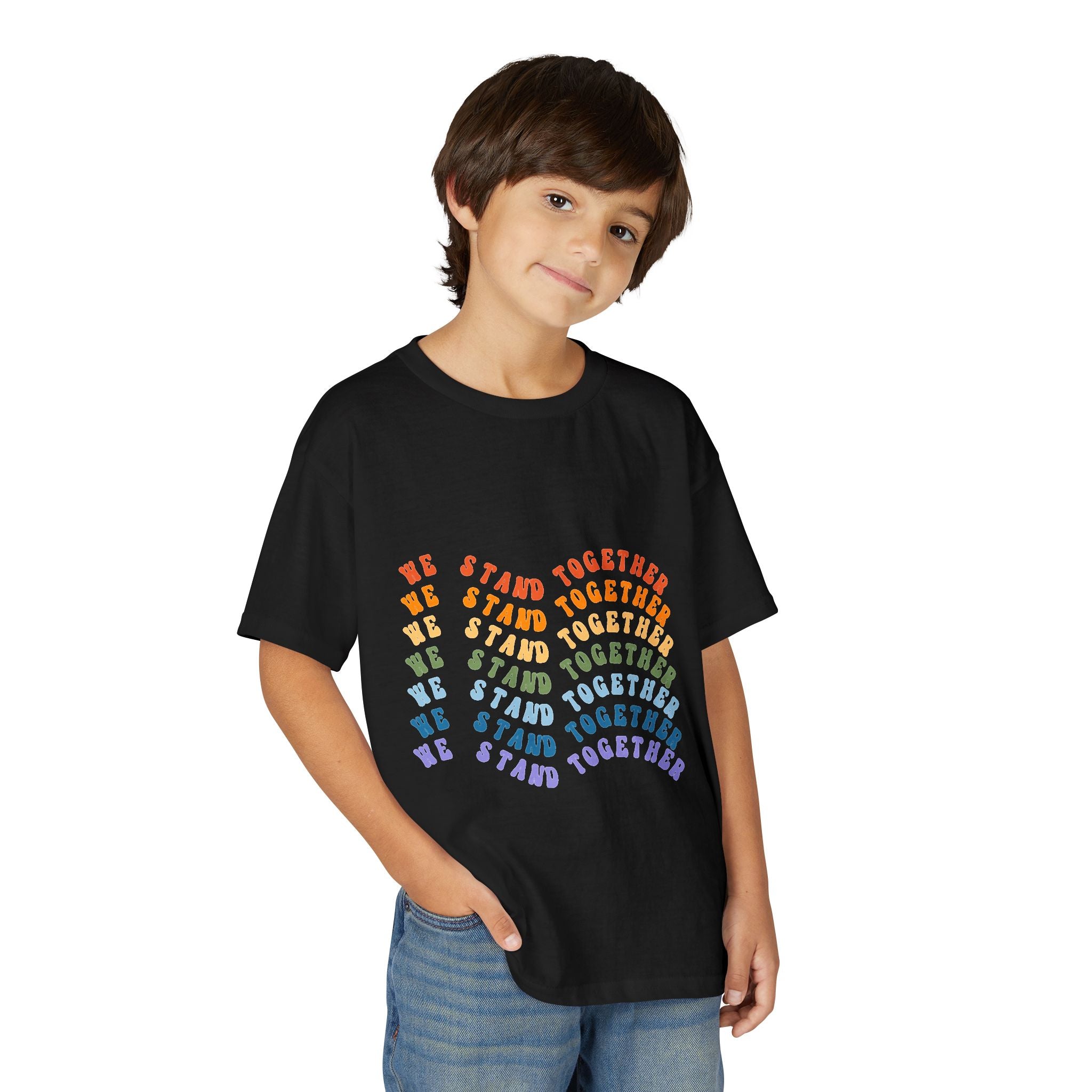 Youth Rainbow "We Stand Together" T-Shirt