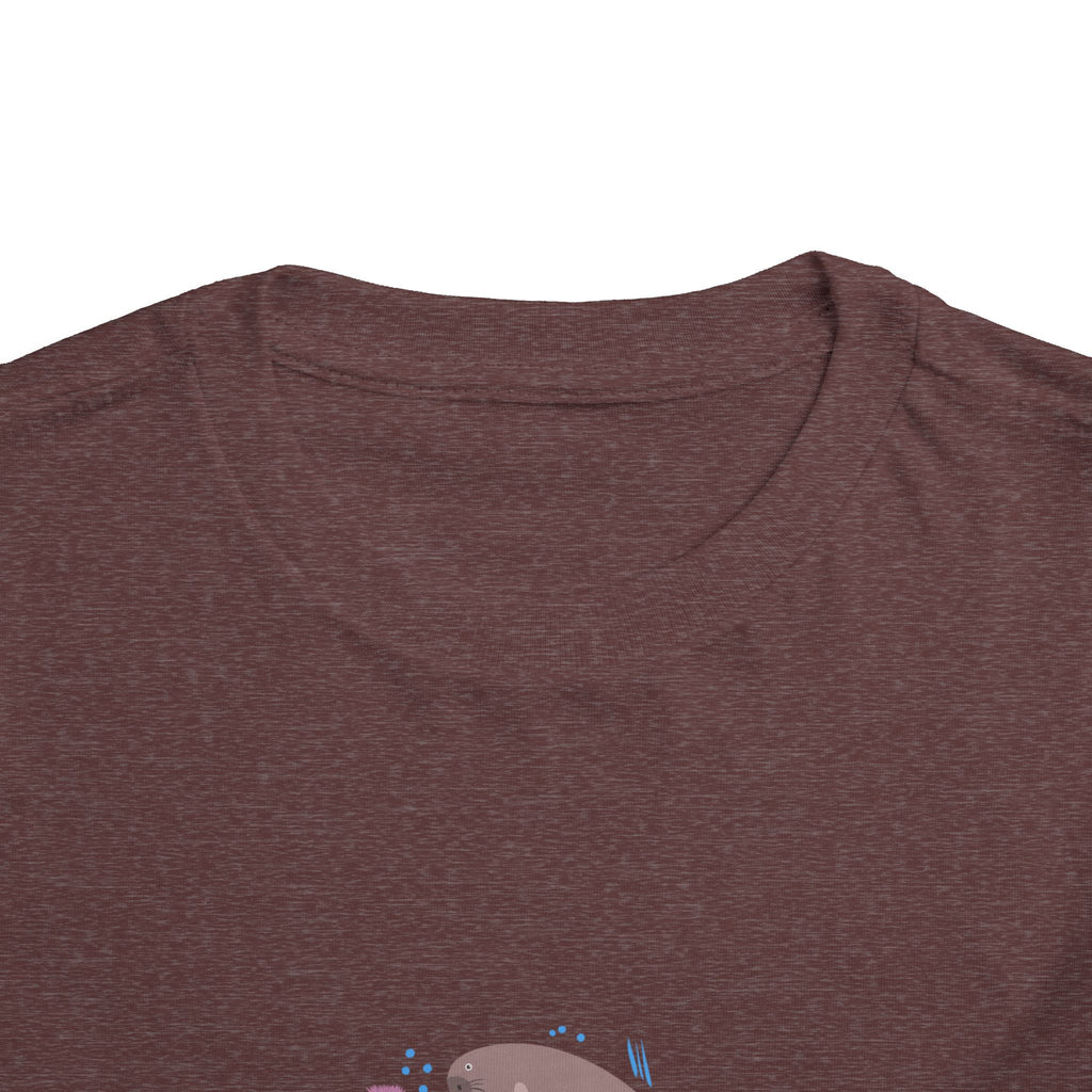 Toddler Tee — Cute Ocean Animals Circle Graphic