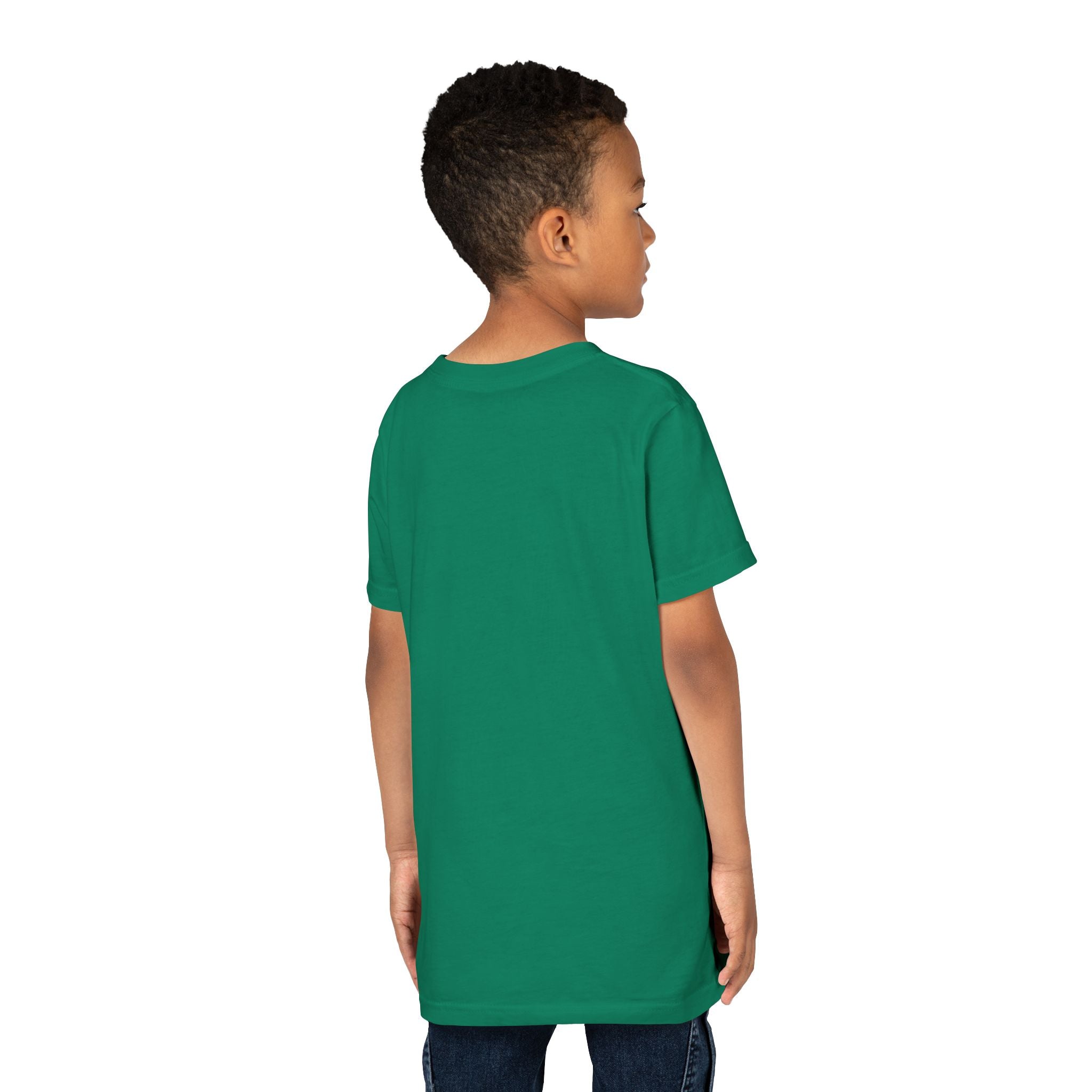 Youth Tee — "Stay True and Be You" Rainbow Script Kids T-Shirt