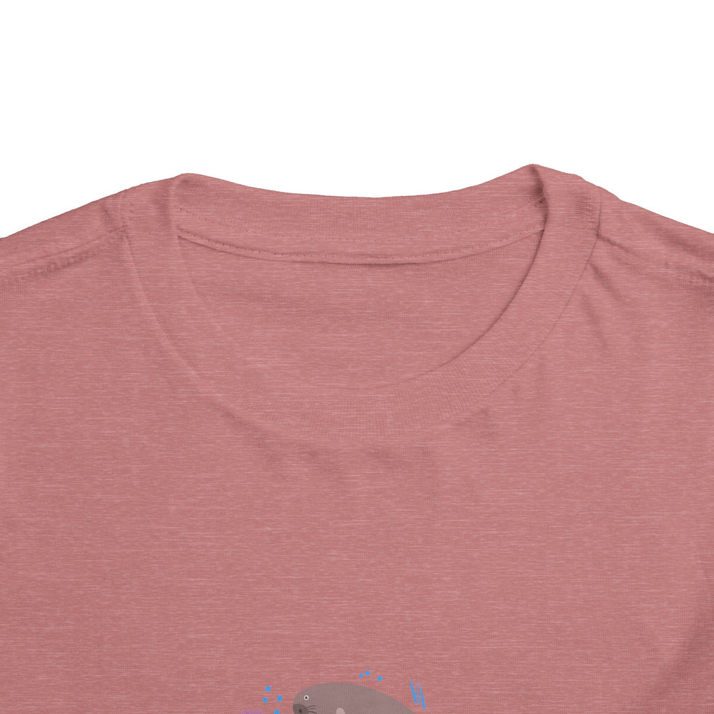 Toddler Tee — Cute Ocean Animals Circle Graphic