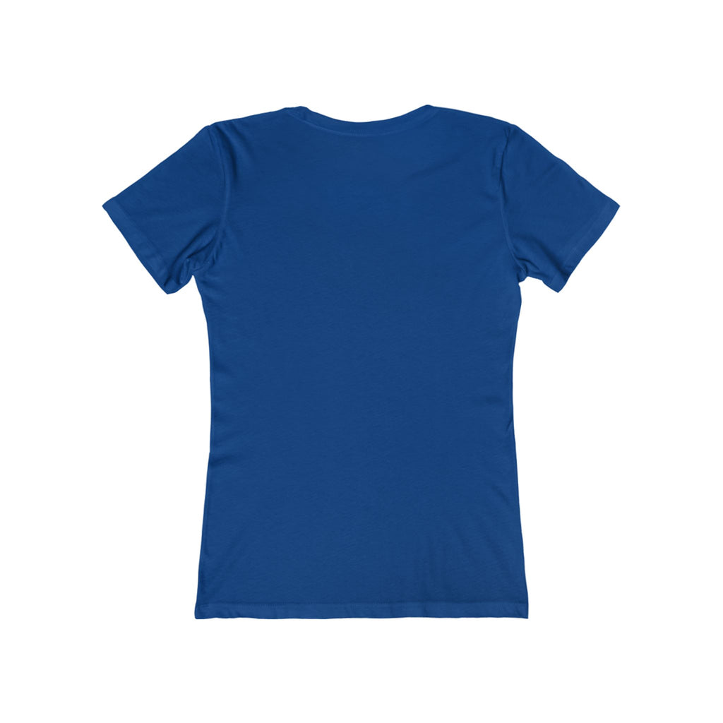 Women’s Boyfriend Tee - Colorful Heart Graphic