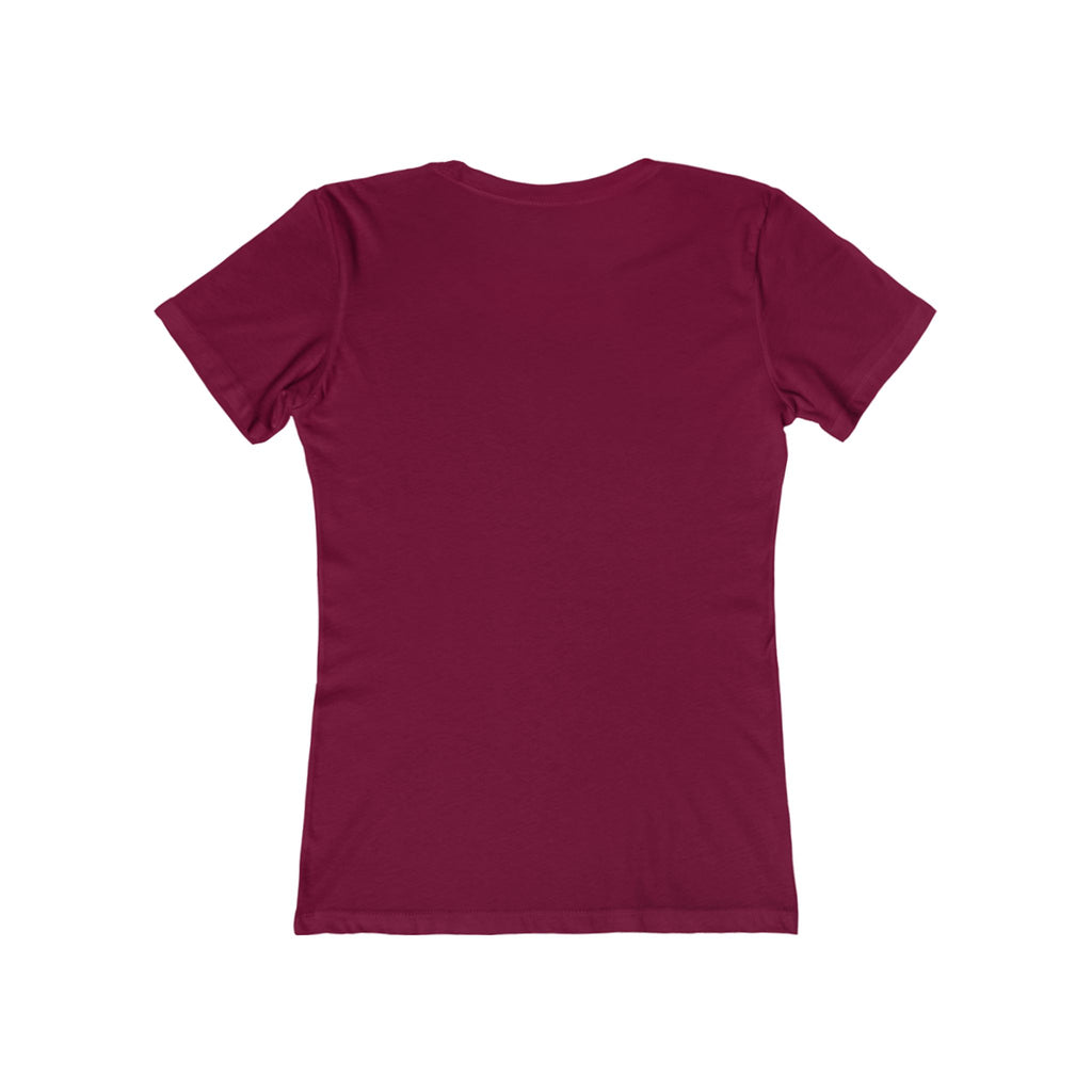 Women’s Boyfriend Tee - Colorful Heart Graphic