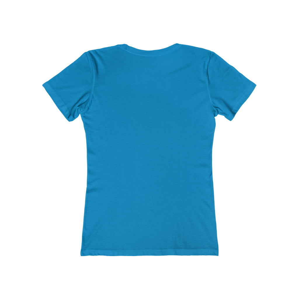 Women’s Boyfriend Tee - Colorful Heart Graphic