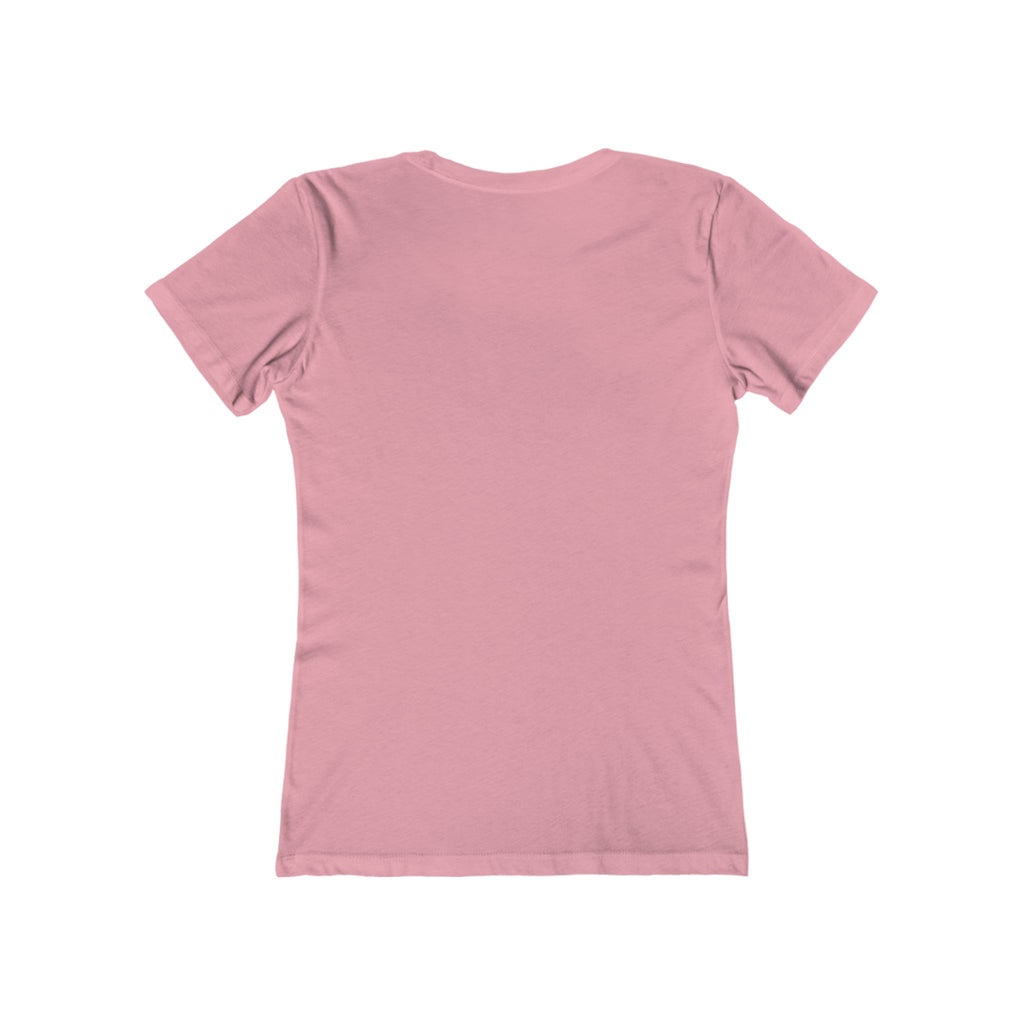 Women’s Boyfriend Tee - Colorful Heart Graphic