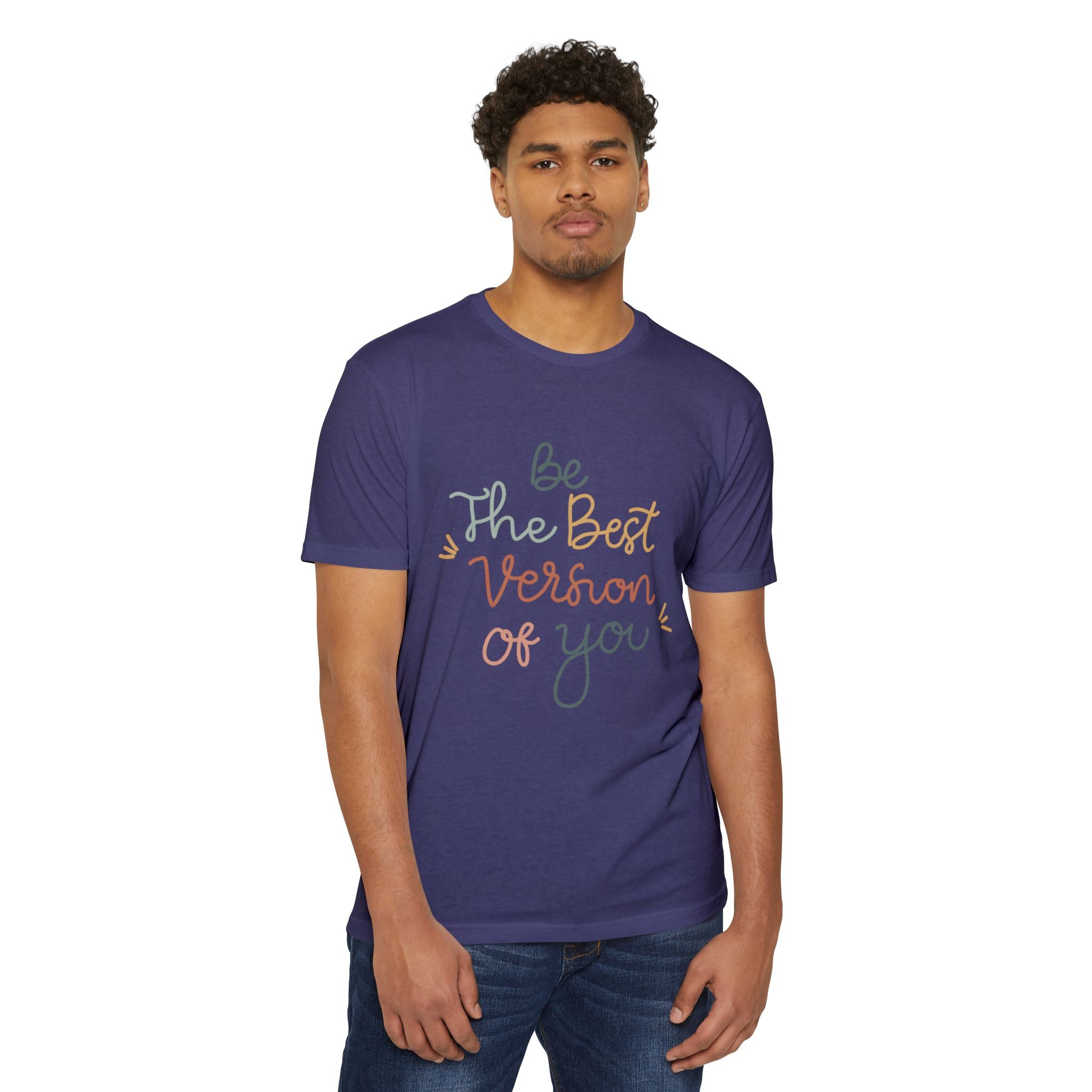 Inspirational "Be The Best Version Of You" T-Shirt — Motivational Women's Tee