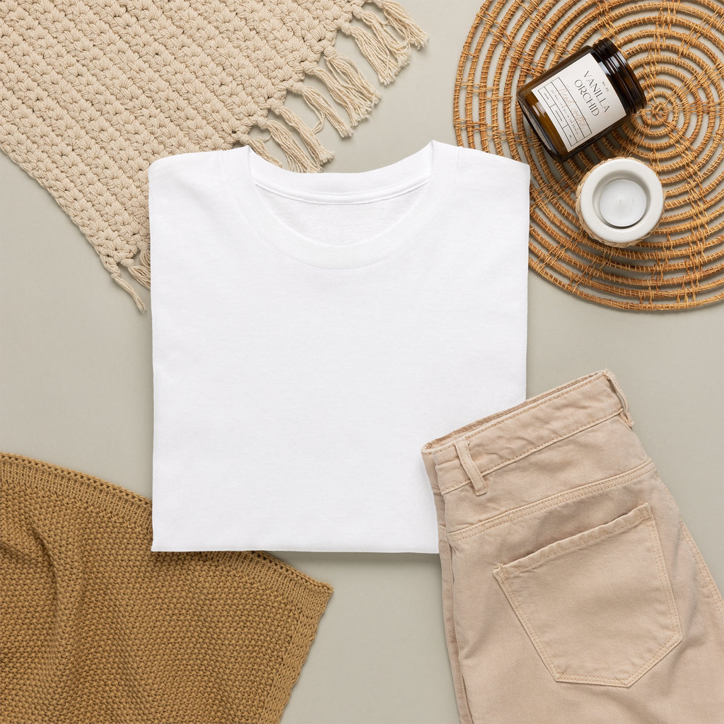 Plain Unisex Cotton Tee — Comfortable Affordable Everyday T‑Shirt