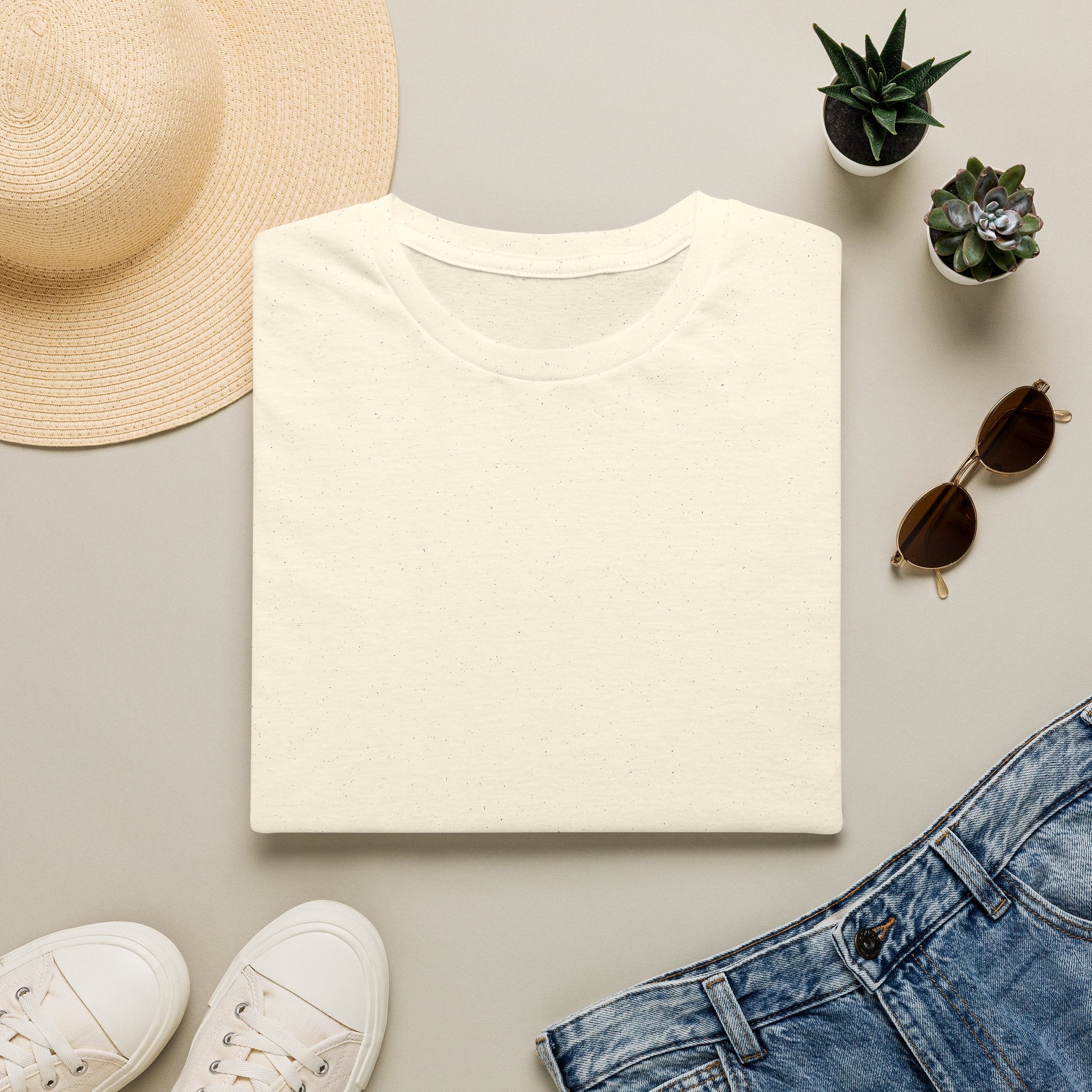 Classic Plain T-Shirt — Minimal Everyday Tee