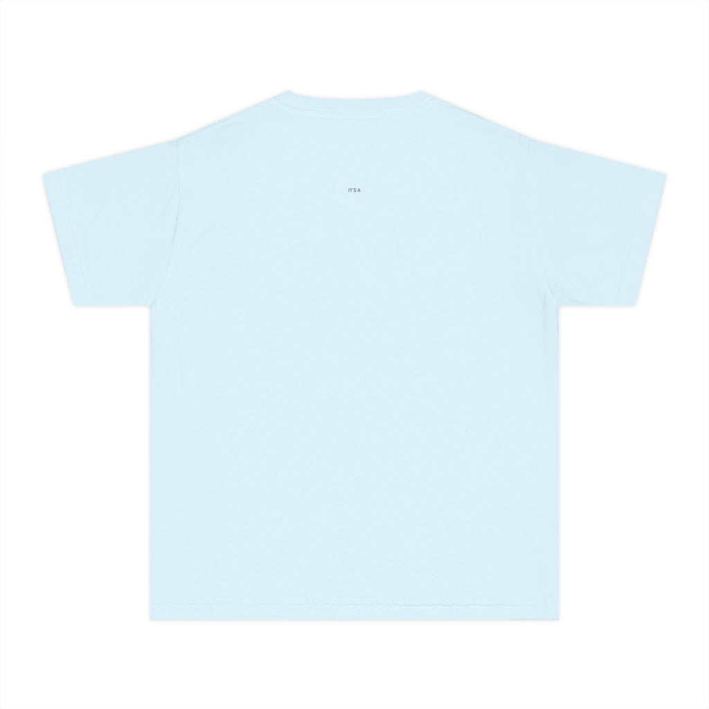 Kids Plain Colored T-Shirt — Classic Youth Midweight Tee