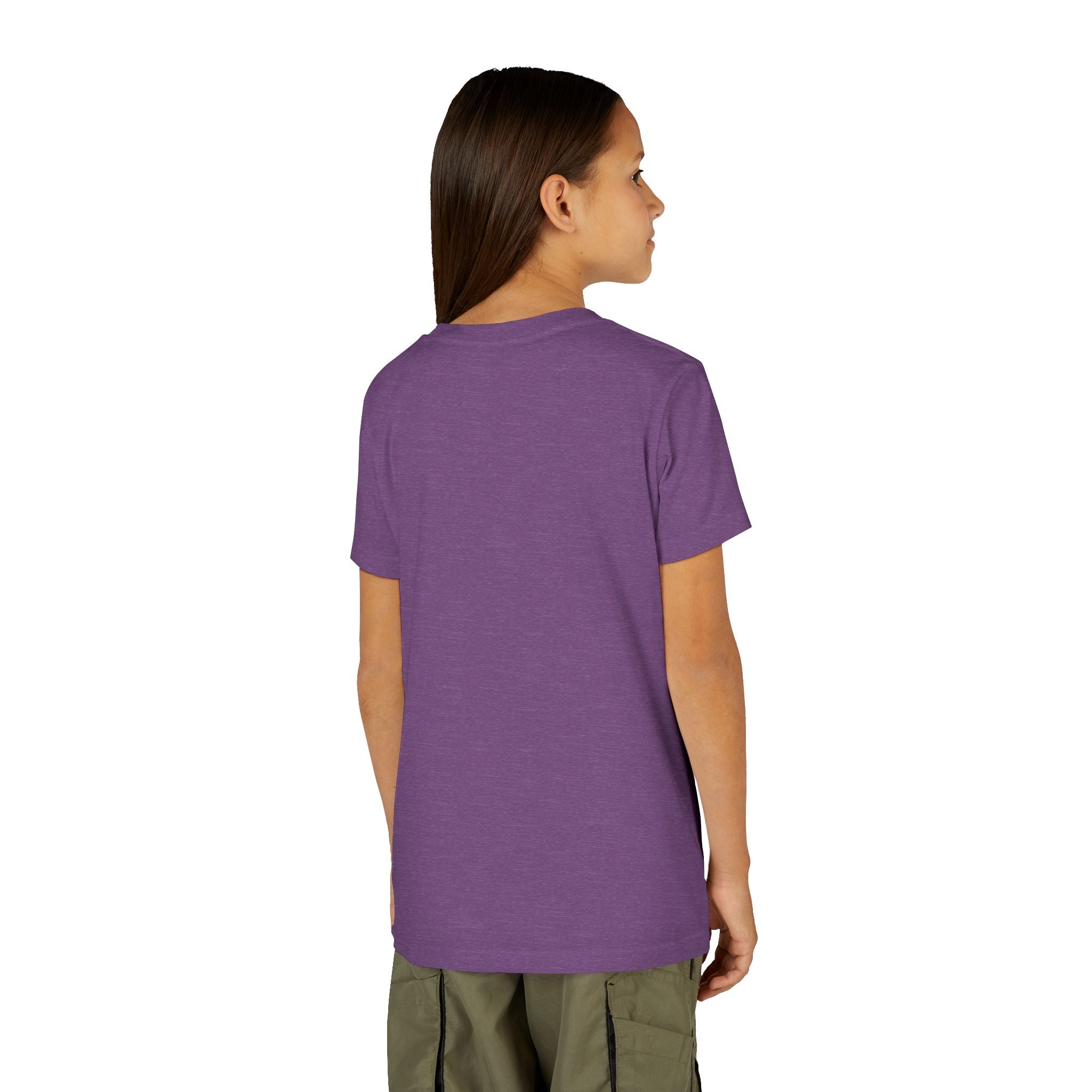 Youth Tee — "Stay True and Be You" Rainbow Script Kids T-Shirt