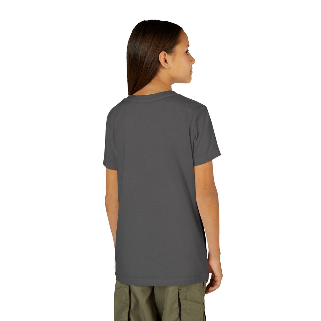 Youth Tee — "Stay True and Be You" Rainbow Script Kids T-Shirt