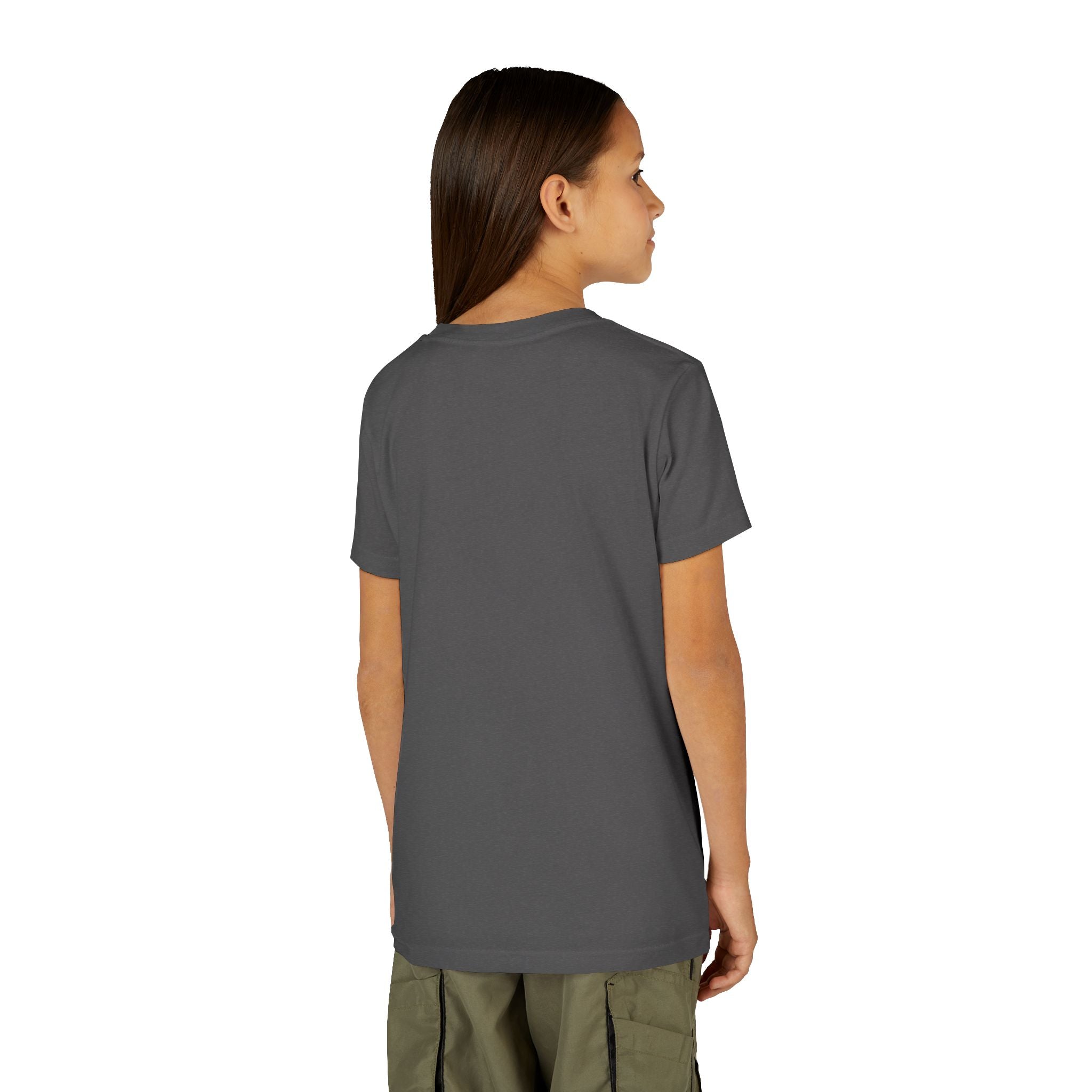 Youth Tee — "Stay True and Be You" Rainbow Script Kids T-Shirt