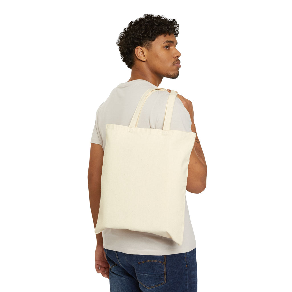 Lavender Flowers Bouquet Canvas Tote — Floral 100% Cotton Tote Bag