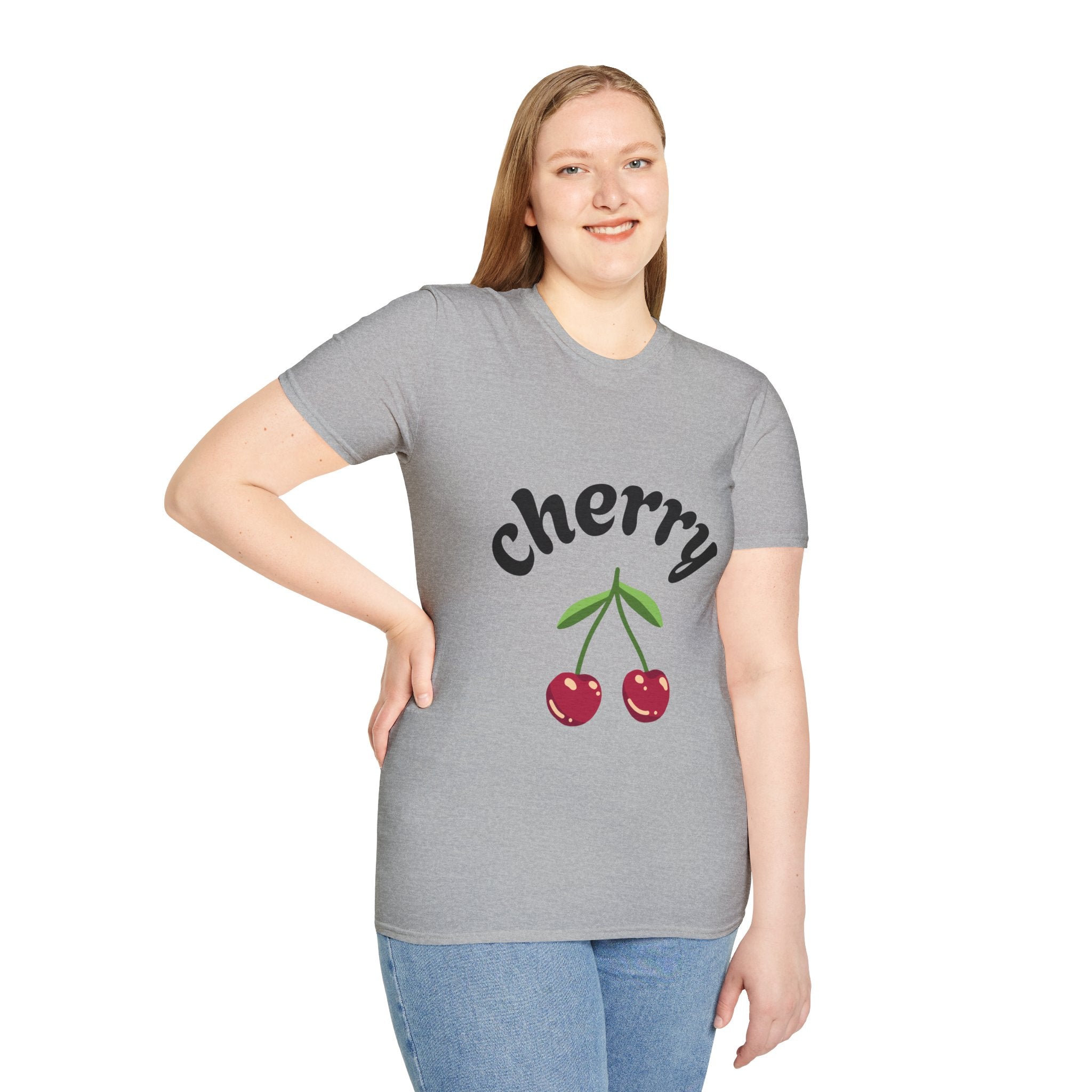 Cherry Graphic T-Shirt — Cute Red Cherry Tee