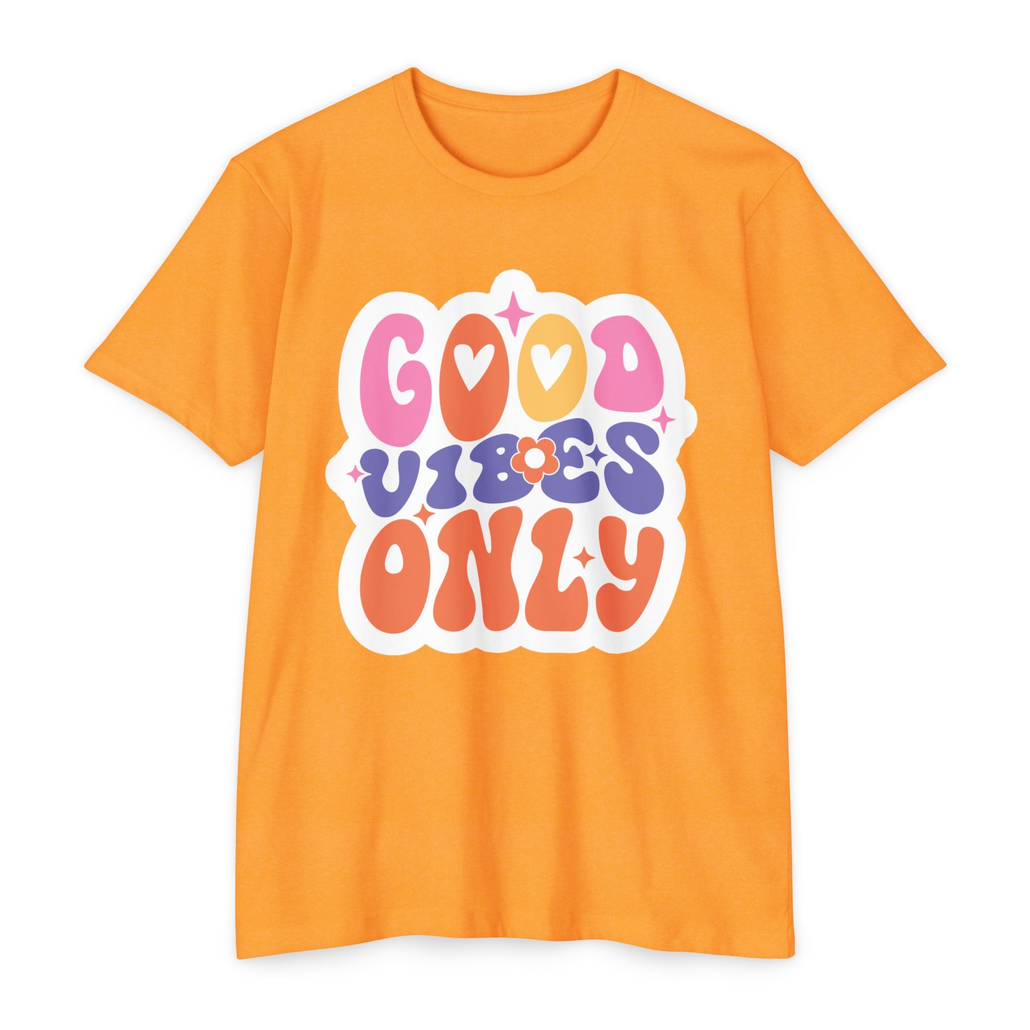 Women’s Boyfriend Tee "Good Vibes Only" - Comfortable Women's T-Shirt