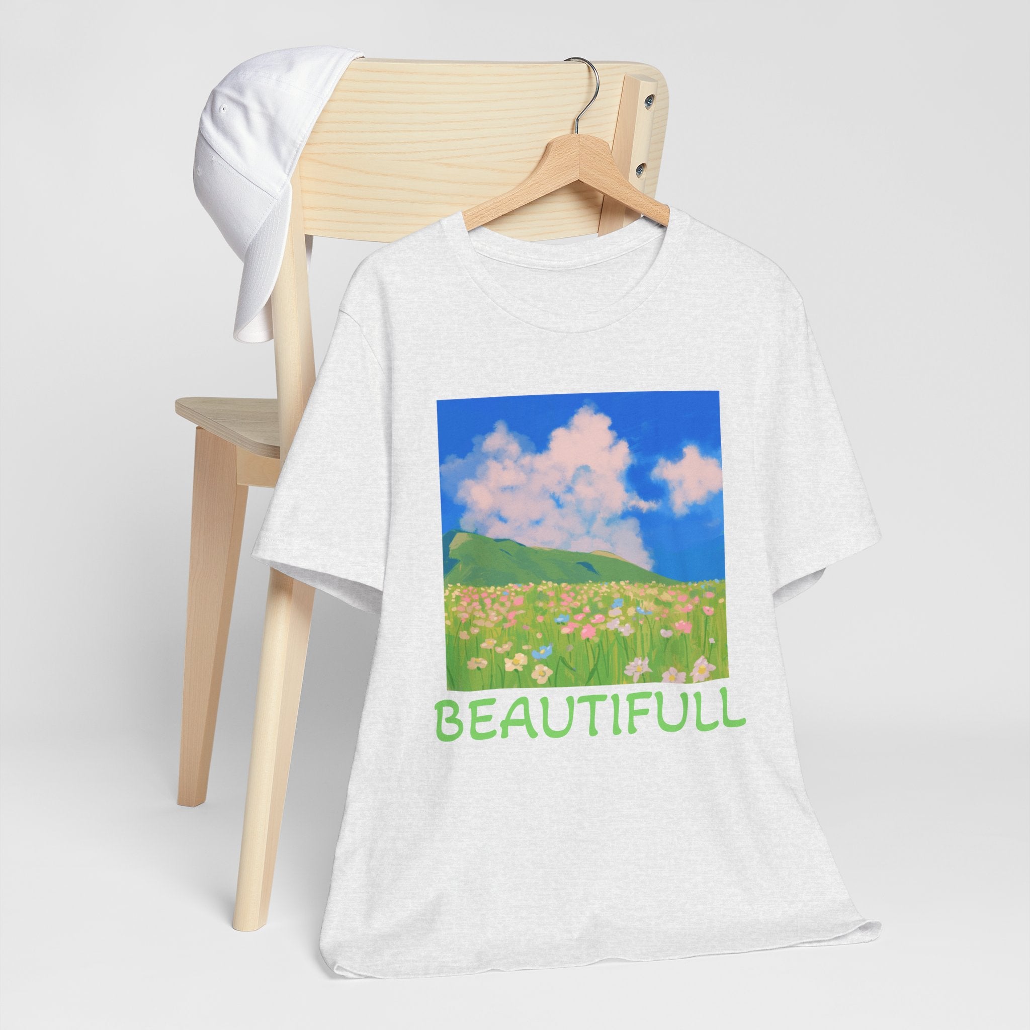 Floral Field Printed T-Shirt — Beautiful Floral Daily Wear