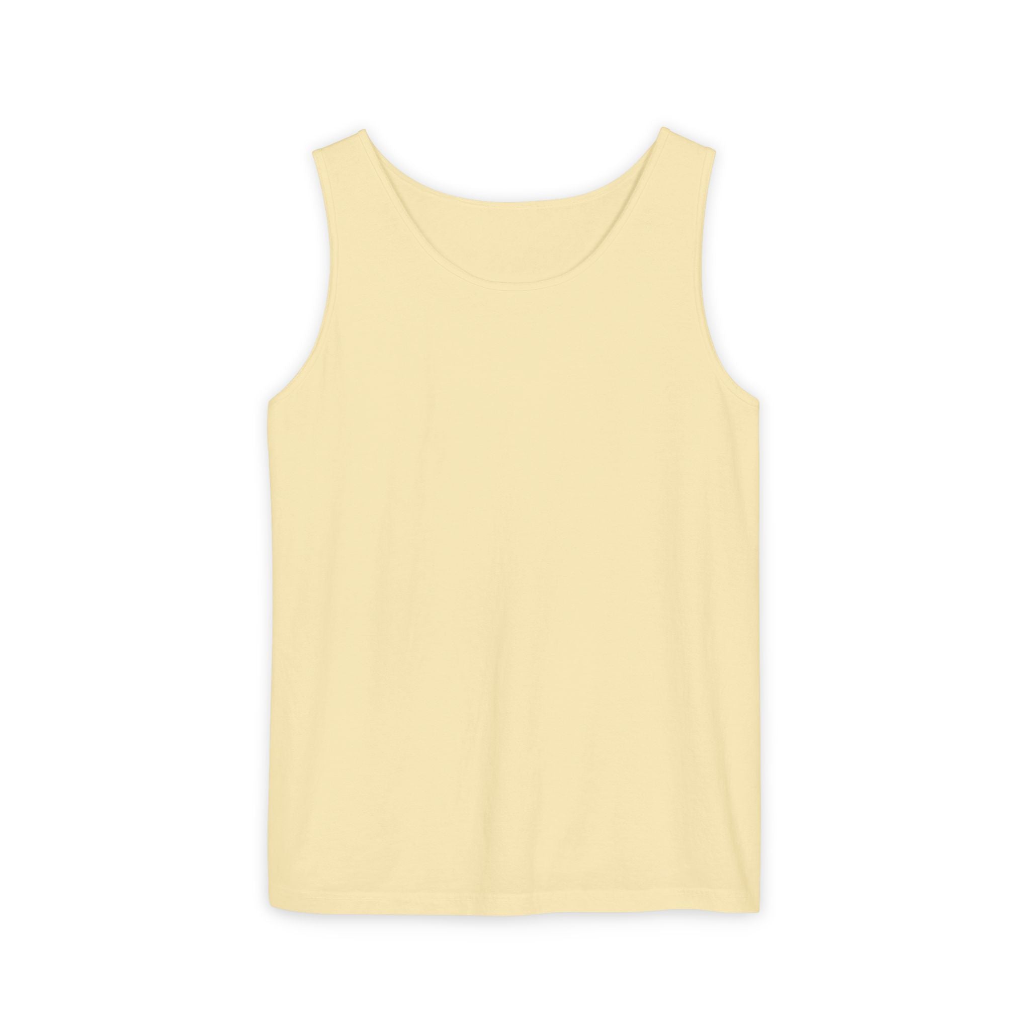 Classic Plain Tank Top — Lightweight Unisex Garment-Dyed Summer Tank