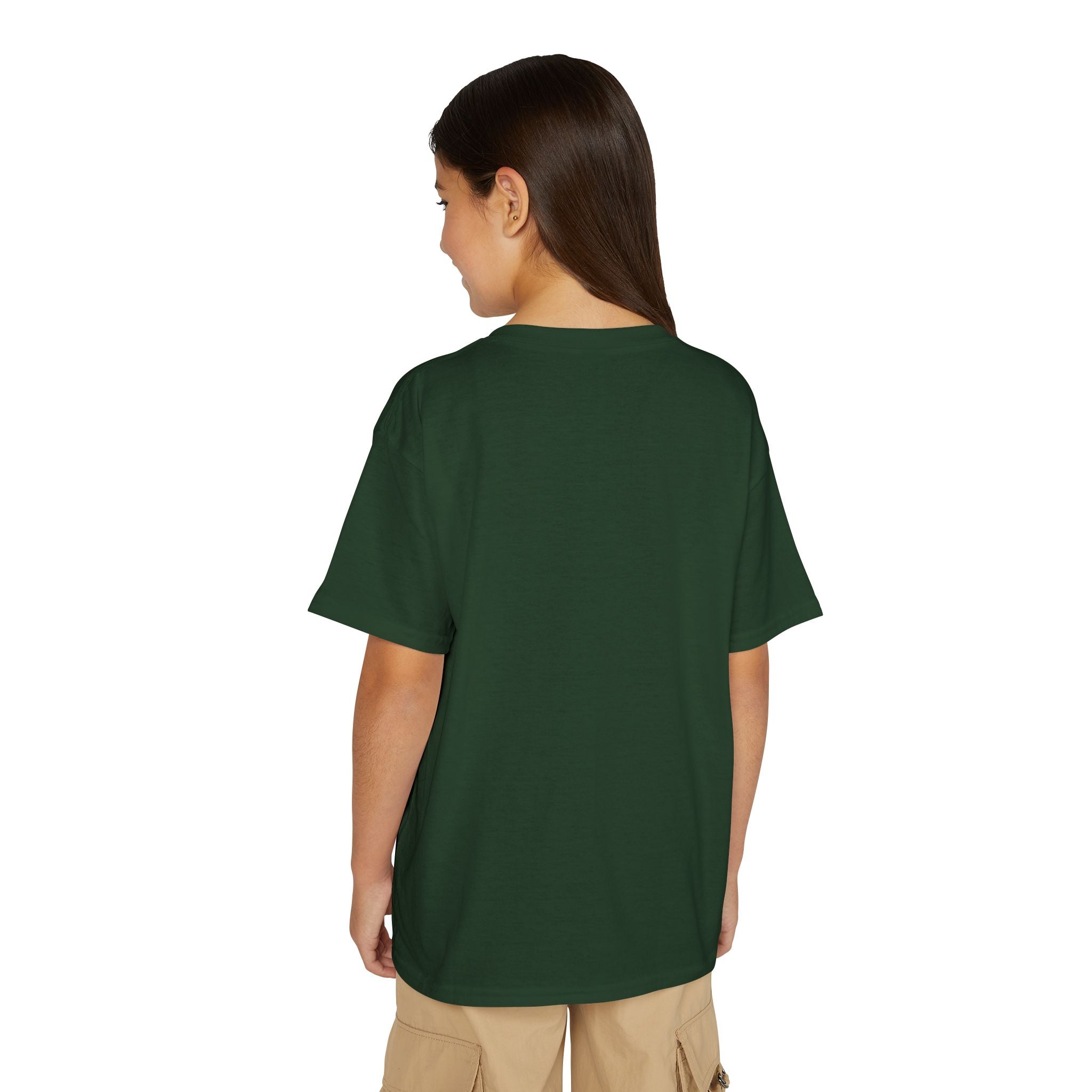 Youth T-Shirt — "Lucky to Have Friends" Cute Floral Friendship Tee
