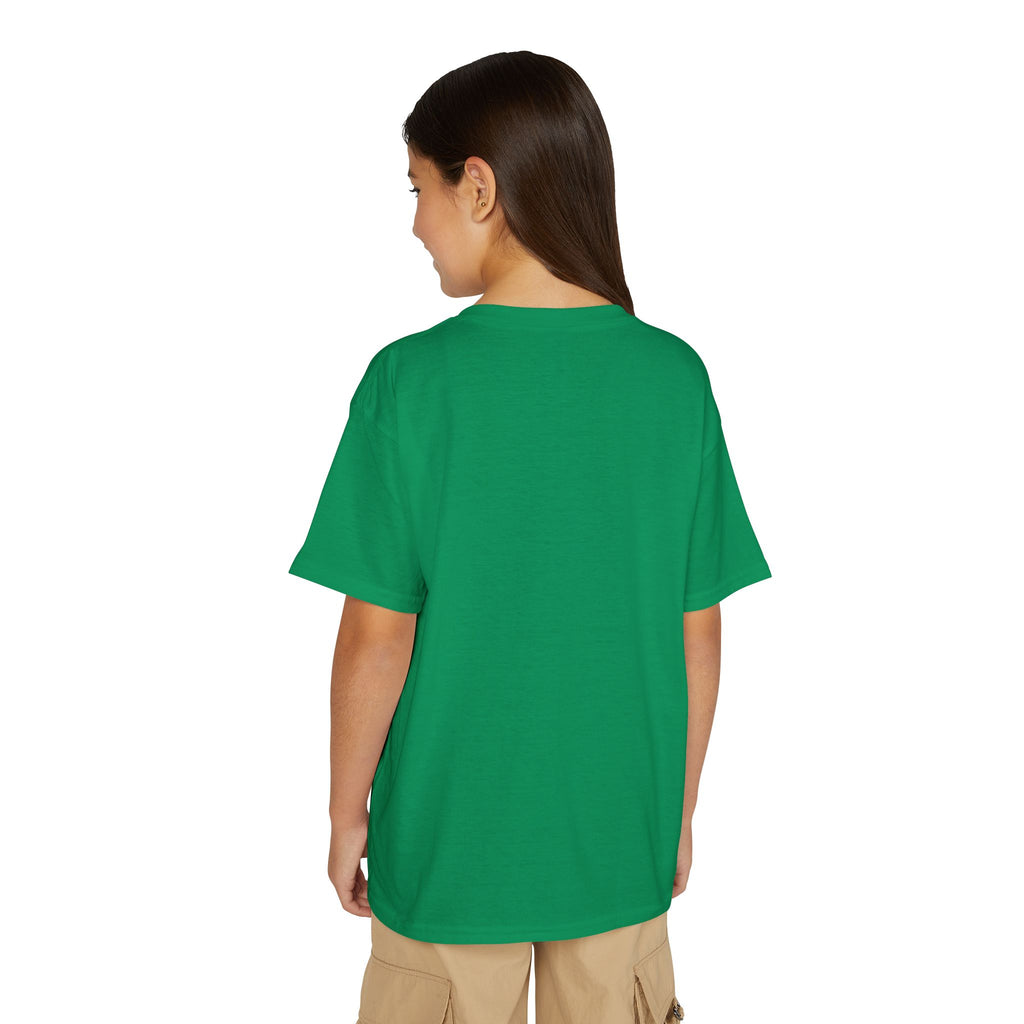 Youth T-Shirt — "Lucky to Have Friends" Cute Floral Friendship Tee