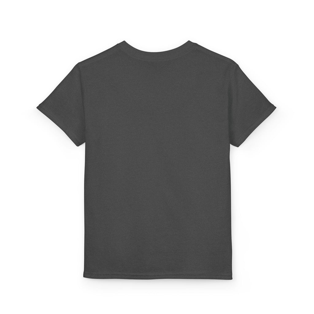 Youth Beach Please T-Shirt — Kids Summer Palm Tree & Umbrella Tee