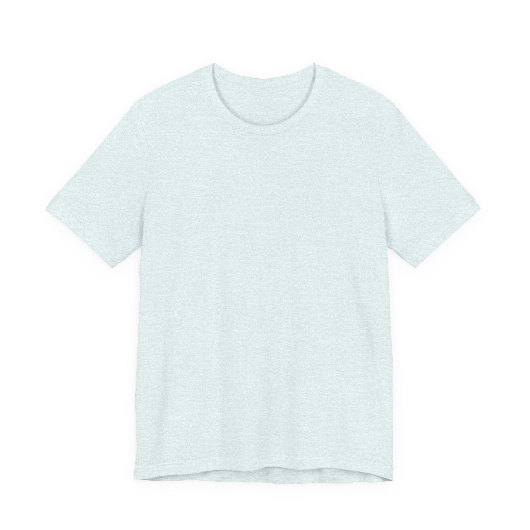 Classic Plain Everyday Unisex Short Sleeve Tee