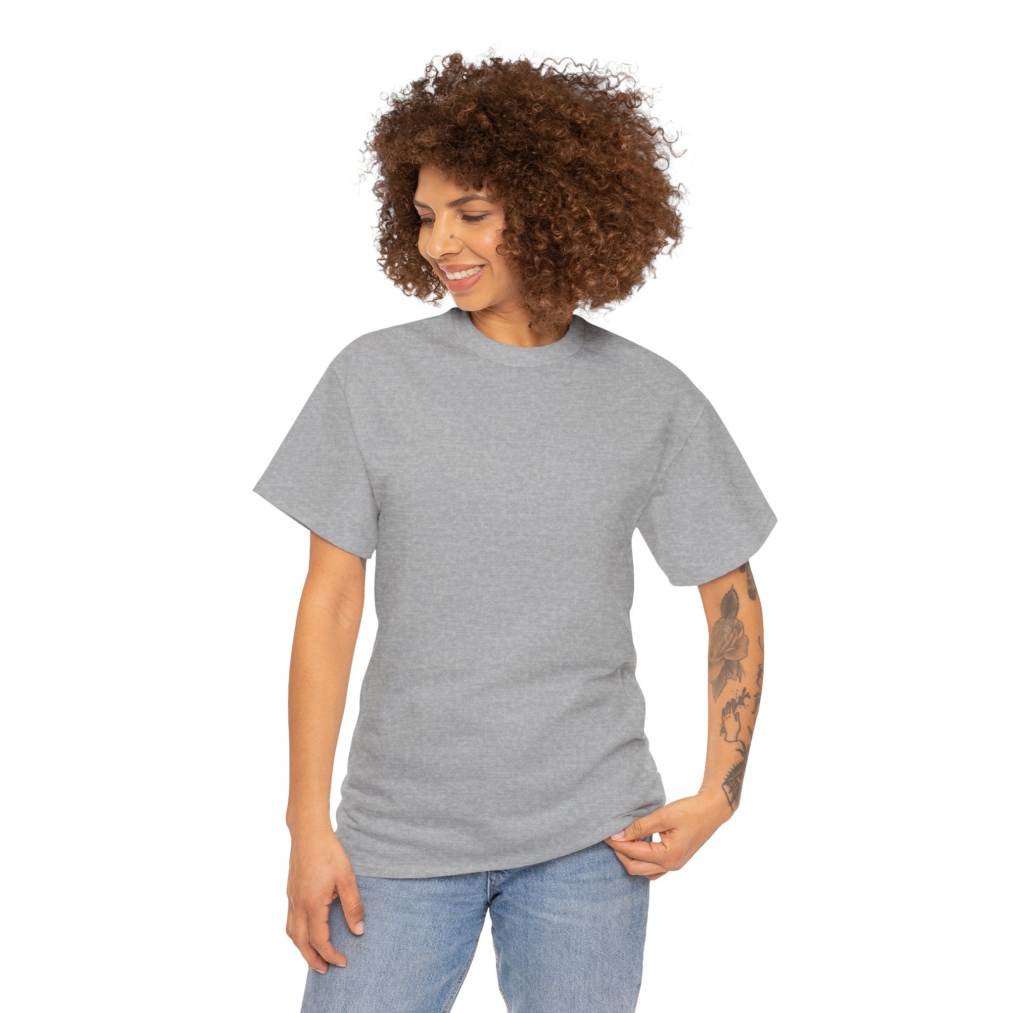 Plain Unisex Cotton Tee — Comfortable Affordable Everyday T‑Shirt