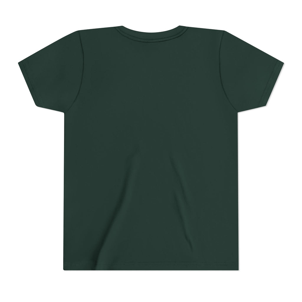 Youth Tee — "Stay True and Be You" Rainbow Script Kids T-Shirt